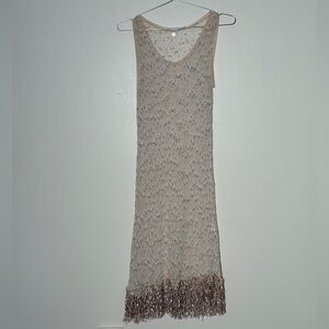 Insane unique knitted dress